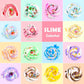 ZHNEHAOKAN Cloud Slime 15-Pack - Colorful Scented Soft Non-Sticky Slime for Kids, Perfect Valentine’s Day Party Favors and Goodie Bag Stuffers