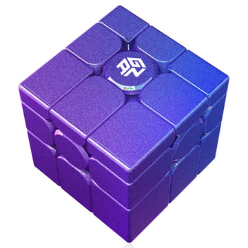 Cubershop Gan Mirror M Cube Uv Coated, 2022 New Version, Gan Magnetic Mirror Cube, 3X3 2022 Magnetic Speed Cube Puzzles, Purple 