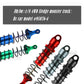 RCMYou RC Shocks Absorber Damper Upgrades Part for 1/8 Sledge 4WD #95076-4,4PCS Alloy Front Rear Big Bore Full Metal Adjustable
