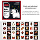 High Contrast Baby Flashcards, 96 Pcs 192 Pages Black White Colorful Visual Sensory Stimulation Learning Activity Card For Newbo