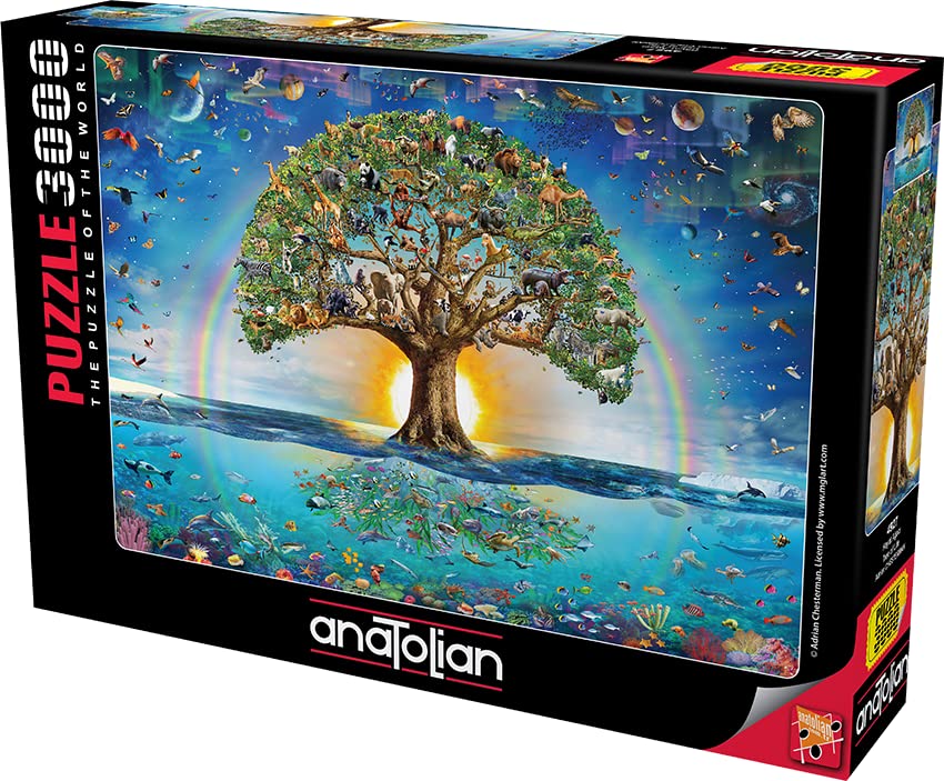 Anatolian Puzzle - Tree Of Life, 3000 Piece Jigsaw Puzzle, #4927