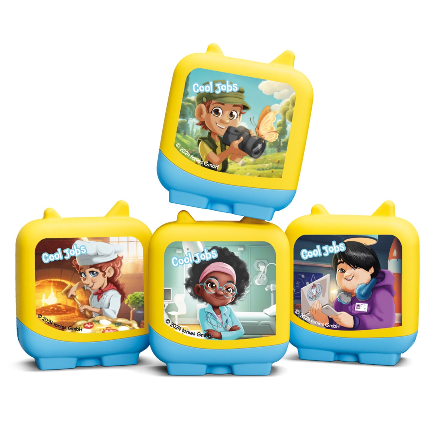 Tonies Cool Jobs Clever Set - 4 Pack