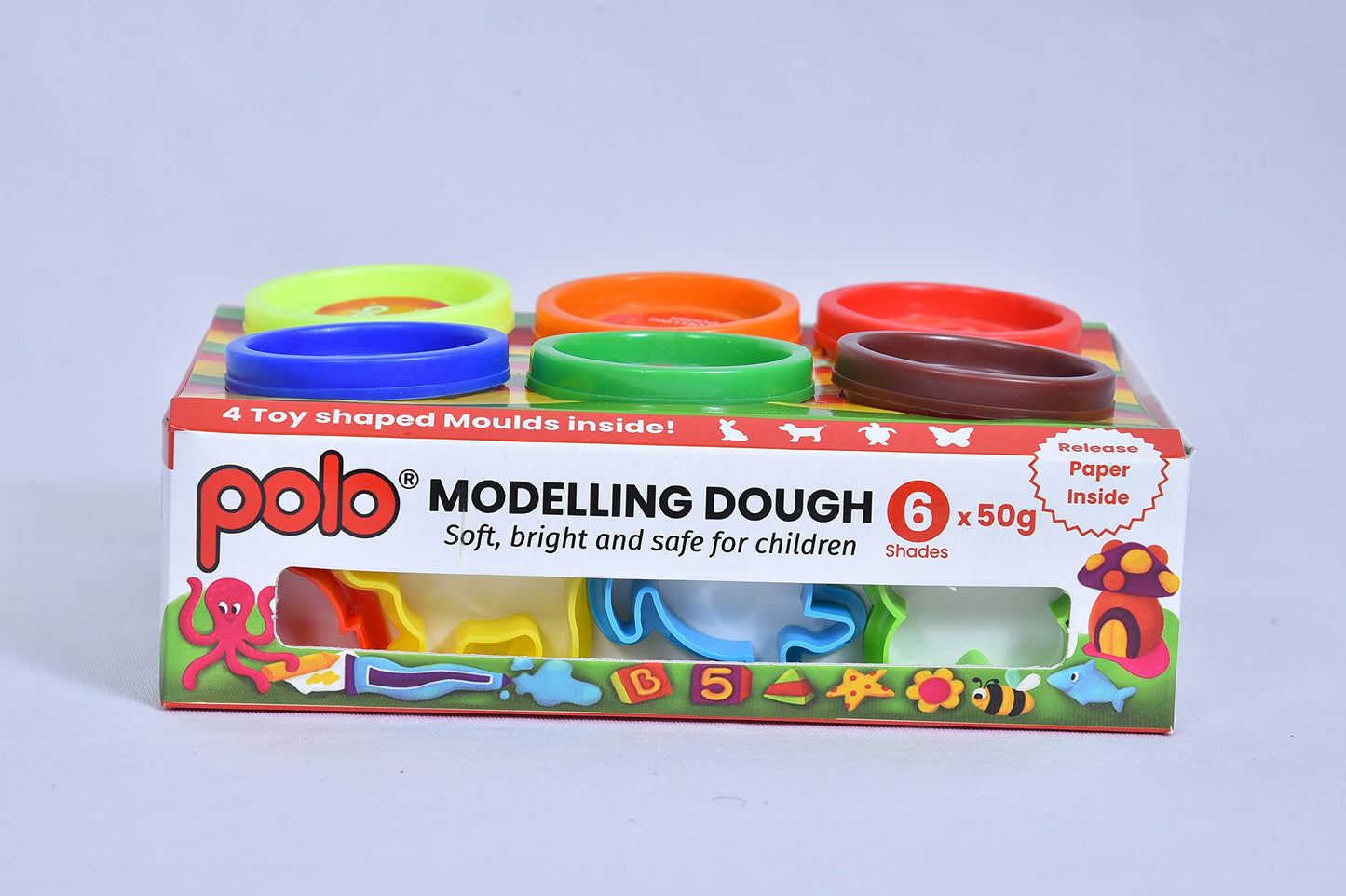 Polo Modelling Dough  6 Shades