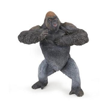 Papo -Hand-Painted - Figurine -Wild Animal Kingdom - Mountain Gorilla -50243 -Collectible - For Children - Suitable For Boys And Girls- From 3 Years Old