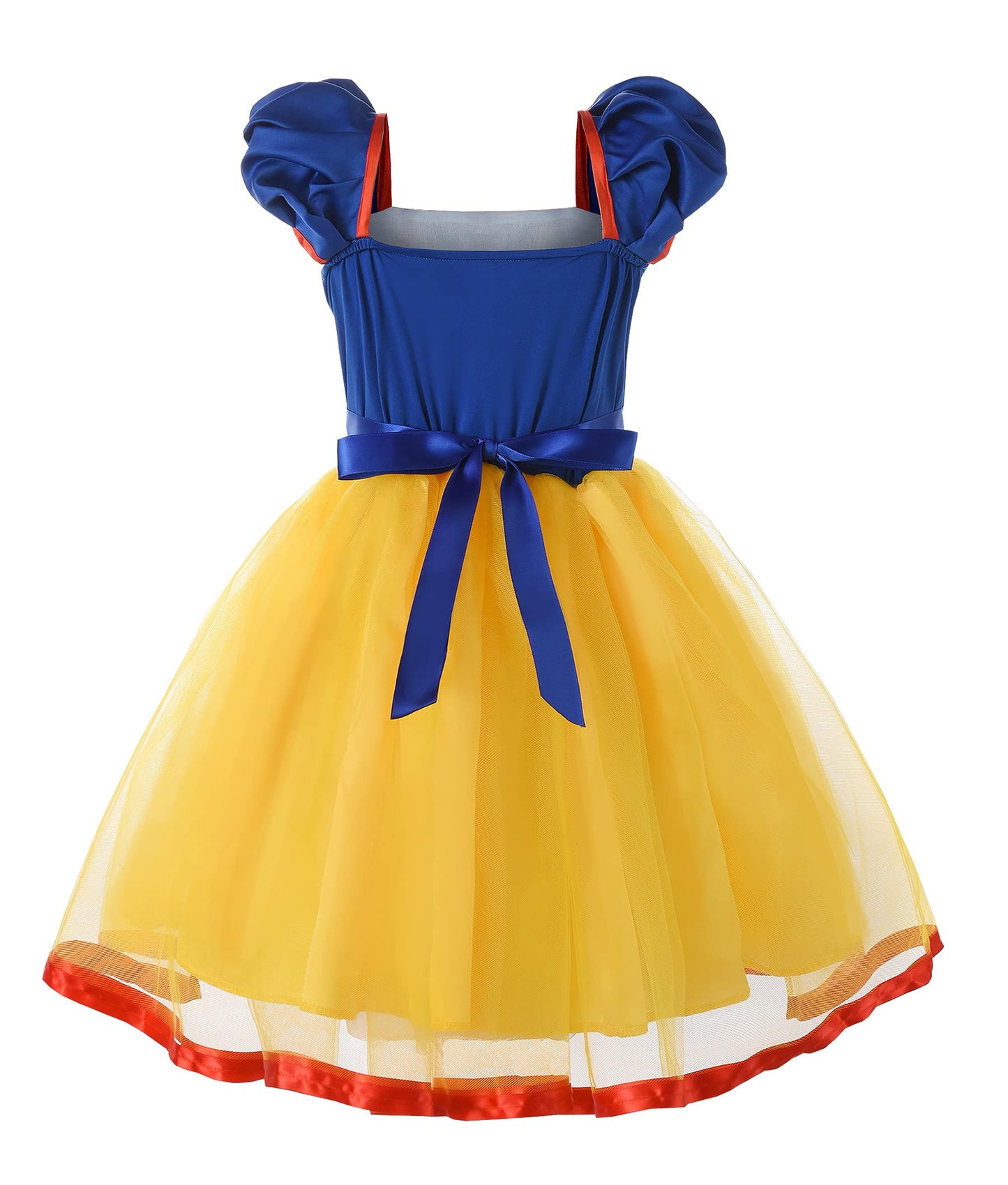 Uplus ME Light Up Princess Dress Up Clothes for Little Girls Toddler Kids Princess Costume Halloween Birthday Outfit (5-6Y/120)