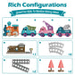 Lipneaed Train Set For Toddlers, Magnetic Train Toys For Toddlers 3+ Electric Train Set With Train Tracks Accessories Battery Op