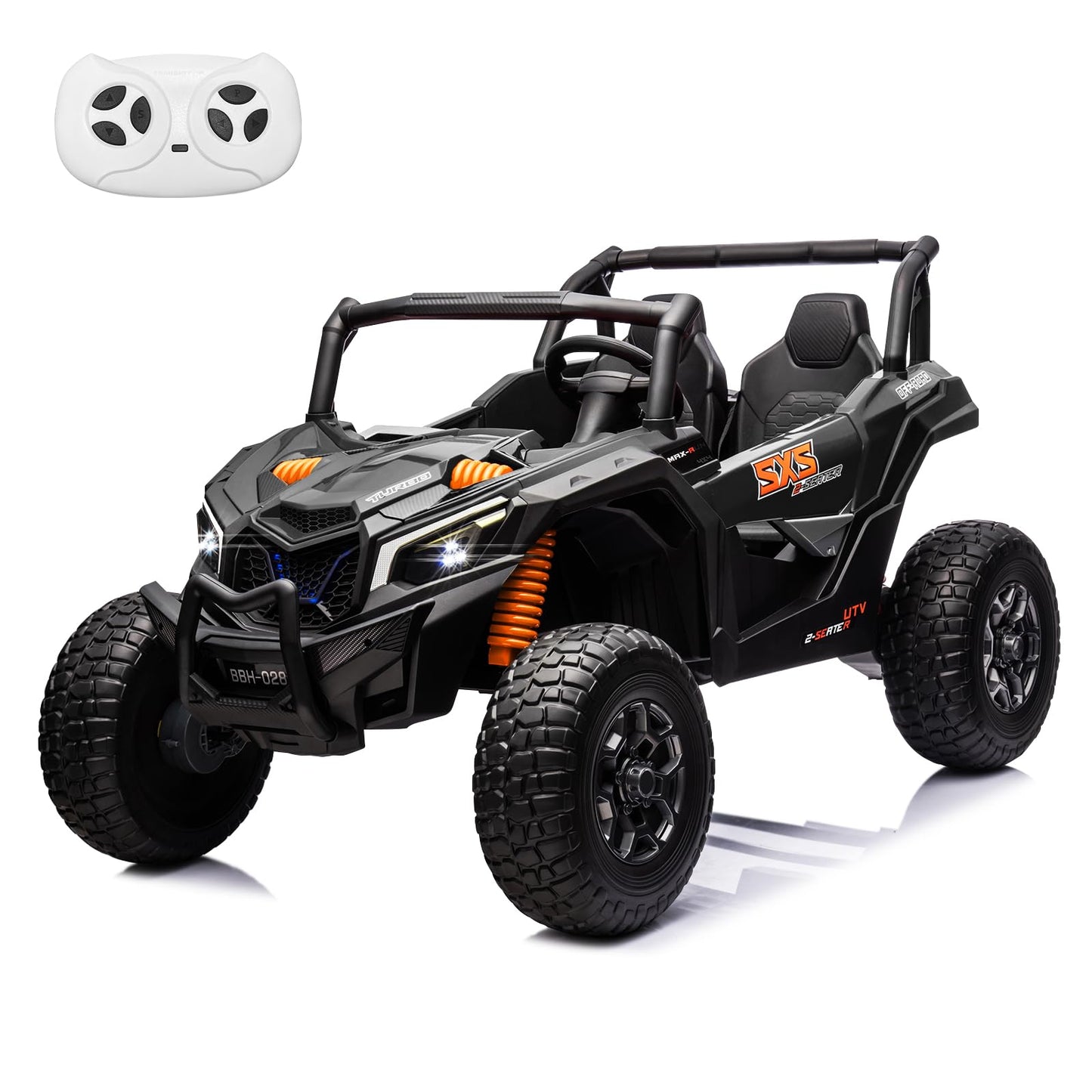 MOLACHI 24V 2 Seater Kids Ride on UTV Car (OLDRED)
