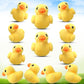 Skylety 12 Pieces Stuffed Duck Plush Yellow Stuffed Animal 4 Inches Plush Soft Toy Small Duck Playset For Boys And Girls Room So