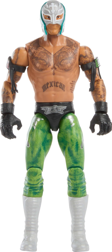 Mattel Wwe Rey Mysterio Action Figure, Main Event Series #157, 6-Inch Collectible Superstar With 14 Articulation Points & Life-L