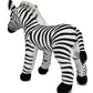 Ice King Bear Wild Animal Stuffed Animals Zoo Family Plush Toy (Zebra 11 Inches)