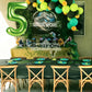 40 Inch Number 2 Balloon Light Green Birthday Decorations For Boys Girls, Hunter Green Two Balloons Number For Dinosaur Birthday