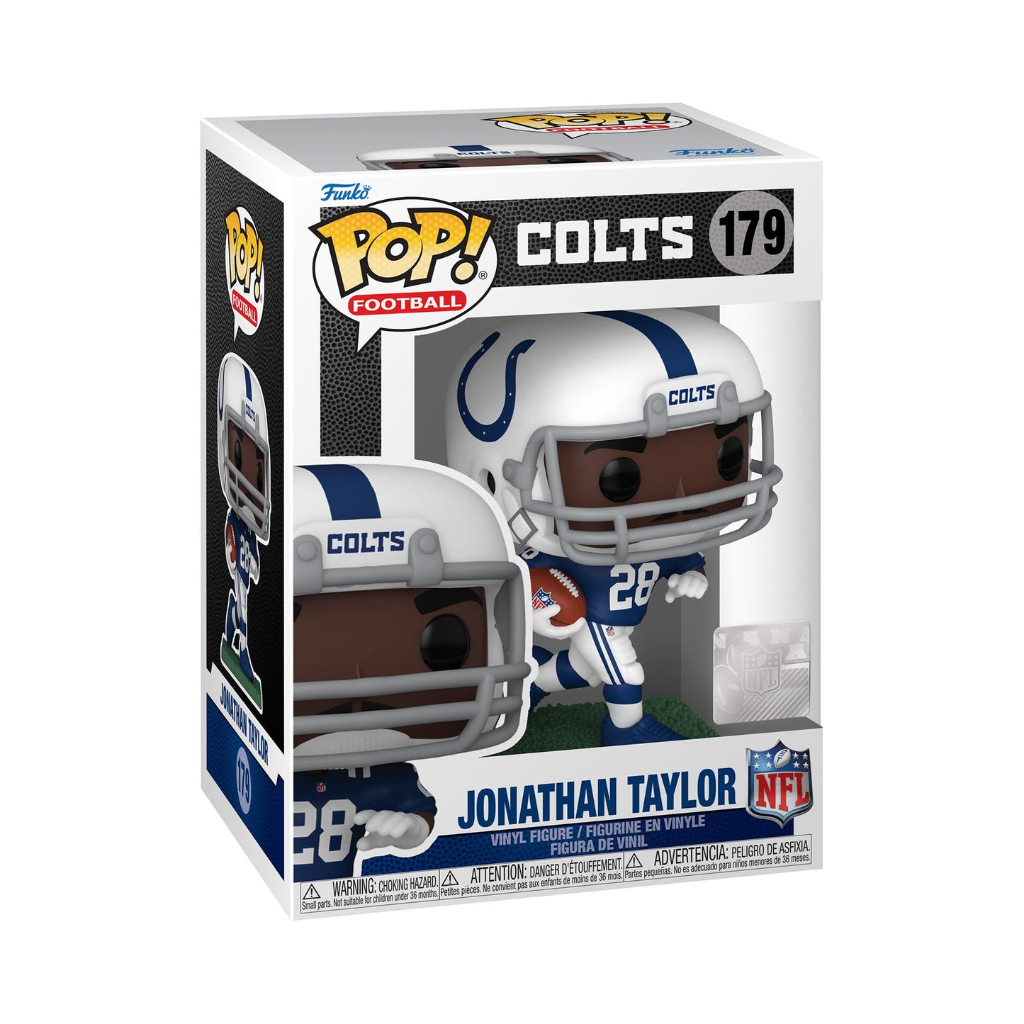 Jonathan Taylor (Indianapolis Colts) Nfl Funko Pop! Series 10