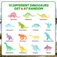 Dinosaurs Dig Kit Digging Set, Educational Diy Toys Science Kit-Dig Up Unique Real Dinosaurs, Geology Archaeology Gifts For Boys