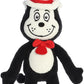 Aurora Whimsical Dr. Seuss Cat In The Hat Armature Stuffed Animal - Magical Storytelling - Officially Licensed - Black 8 Inches