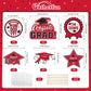 30Pcs Graduation Party Decorations Class Of 2023 Congrats Grad Table Centerpiece