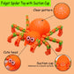 4 Pack Fidget Spider Toy, Wacky Tracks Fidget Toys, Transformable Spider Sensory Fidget Toys With Suction Cup For Kids Birthday