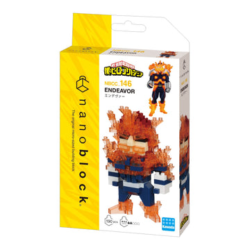 Nanoblock - My Hero Academia - Endeavor, Character Collection Series Building Kit