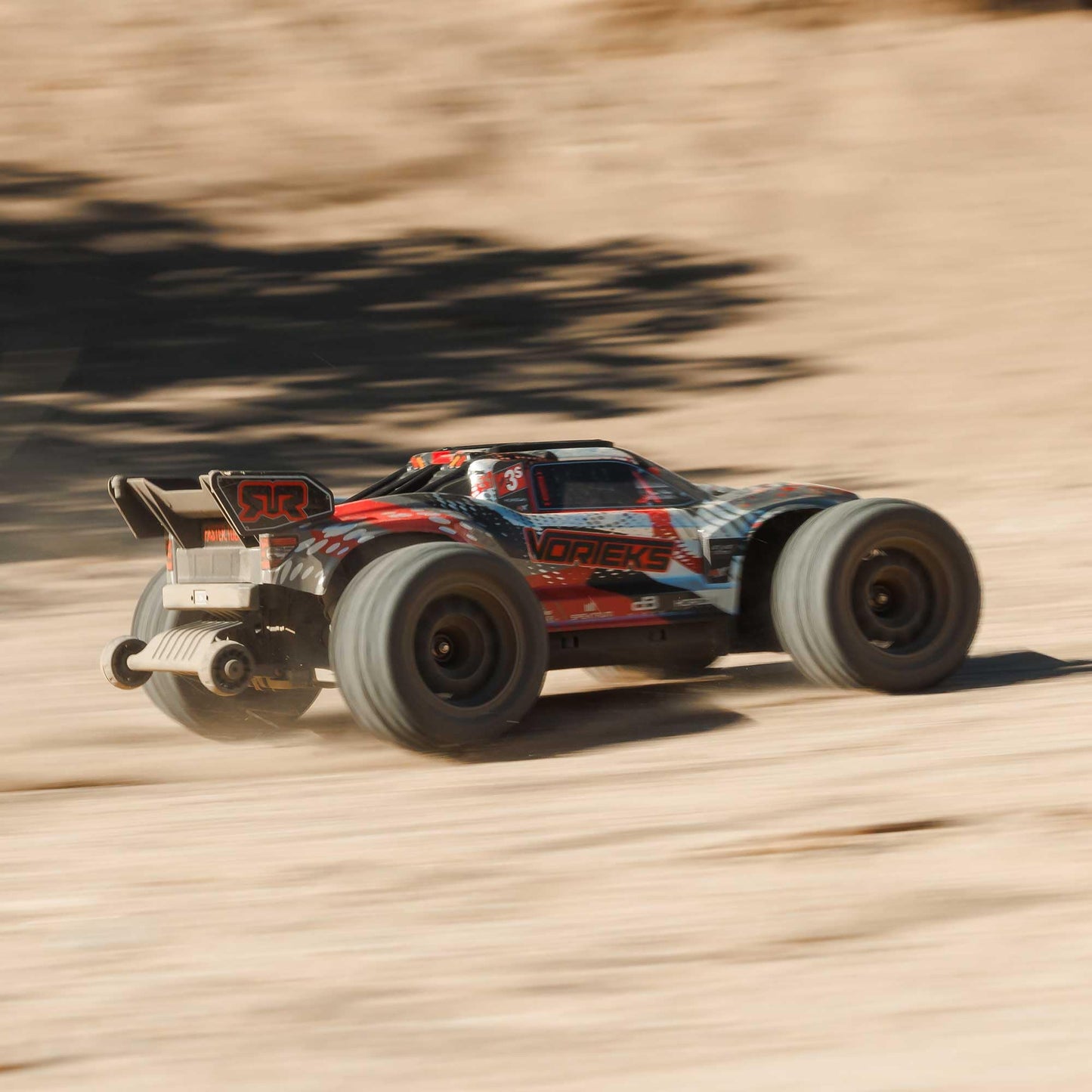ARRMA VORTEKS 4X4 223S BLX Brushless Stadium Truck RTR, Medium, Red, Model ARA4305V4T1 (Battery/Charger Not Included)