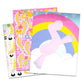 Make a Face Unicorn Sticker Books for Girls, Kids, Toddlers - Bundle with Unicorn Sticker Books with 32 Pages and 420+ Stickers