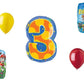 PAW Patrol 3rd Happy Birthday Balloon Decoration Kit