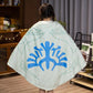 Marukqw Zelda Plush Glider Style Blanket Cloak Cosplay Prop L60 Inch W43 Inch (Light Gray)