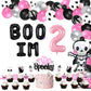 PHIAMOLY Spooky Two Birthday Decorations
