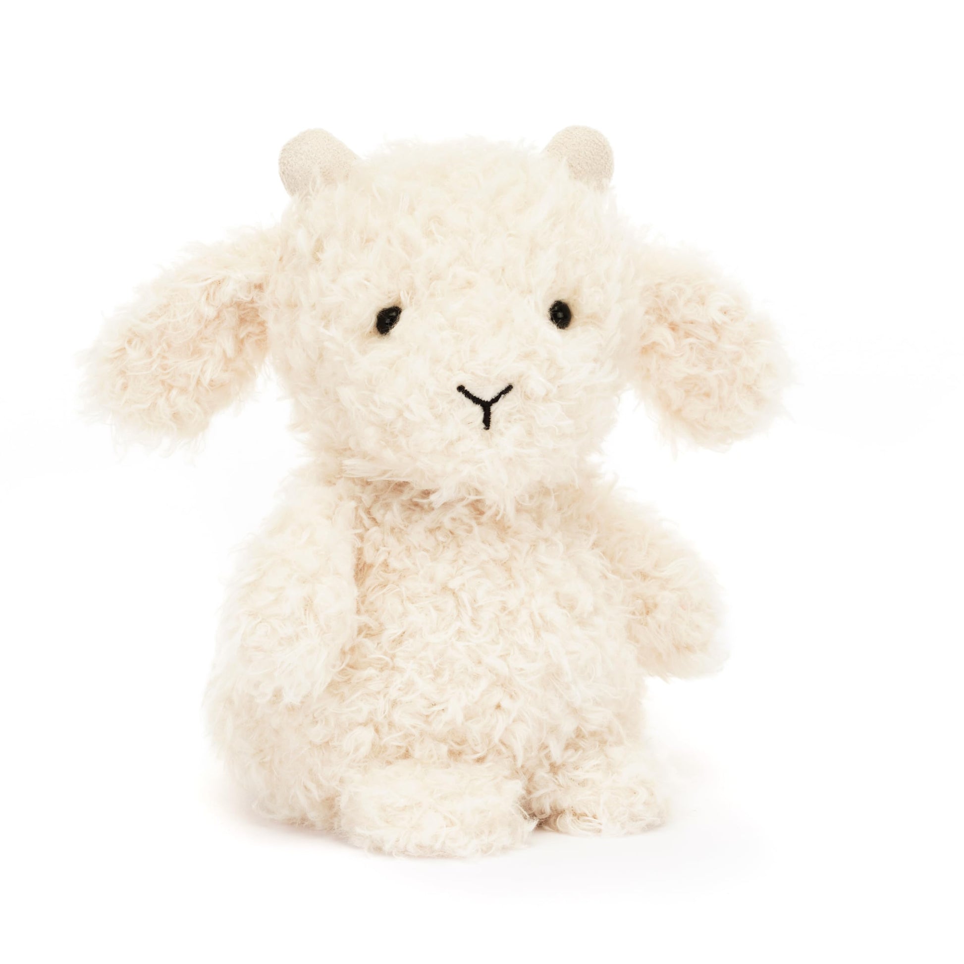 Jellycat Little Goat Stuffed Animal, 7 inches | Farmyard Plush Toy | Classic Children's Gift