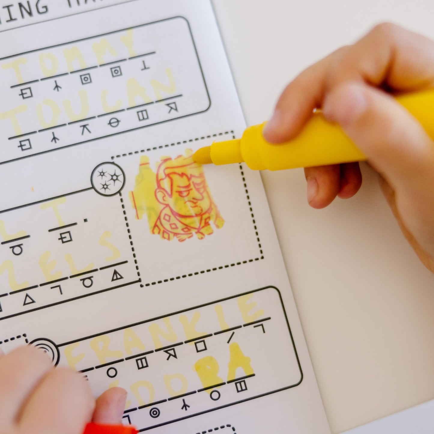 Melissa & Doug On The Go Secret Decoder Activity Book - The Case of The Runaway Ruby