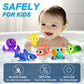 Fwxzbkk Bath Toys,Mold Free Baby Bath Toys For Toddlers 1-3,No Hole Bath Toys For Babies 6-12 Months,Bath Tub Toys For Toddlers