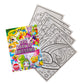 Crayola Epic Book Of Awesome Coloring Book (288Pgs), Animal Coloring Pages, Glitter Stickers, Travel Activity, Gift For Kids, Ages 3+