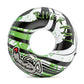 Intex River Rat 48 Inch Inflatable Vinyl Towable Boat Floating Tube Raft For Swimming Pool And Lake In Green Rat Or Graffiti Rat