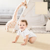 Hiwhy Puzzle Play Mat 9 Tiles With 18 Border Pieces, Interlocking Stitching Mat With Border For Living Room Playroom Gym, Beige