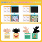 JMMICO Glow-in-The-Dark Scratch & Guess Animal Cards, with 2 Pack Rainbow Scratch Notebooks, Mess Free Toddler Craft, Crafts for