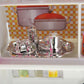 AZ Trading & Import Psk54 My Modern Kitchen Full Deluxe Kit Battery Operated Kitchen Playset: Refrigerator, Stove, Microwave, Mi