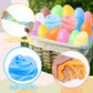 12Pack Prefilled Easter Eggs with Butter Slime Bulk for Kids, Easter Basket Stuffers, Fidget Relief Non-Sticky Eggs for Kids Hun