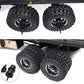 MORLORDY RC Dually Conversion Kit - Single Wheel to Two Wheel Conversion Kit for Flatbed Hauler T6 G63 TRX6 1/10 Scale RC Model