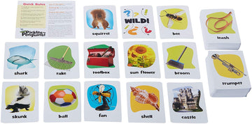 Pickles To Penguins! Travel Edition -The Quick-Thinking Picture-Linking Party Game – For 2 Or More Players Ages 8 And Up By Outset