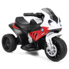 Honey Joy Kids Motorcycle, Licensed Bmw 6V Battery Powered Ride On Motorcycle W/Led Headlights, Music, Pedal, Spring Suspension, 3 Wheels Electric Motorcycle For Kids, Gift For Boys Girls(Red)