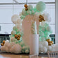 Kainsy Matte White Balloons Garland Kit Cloud White Cream Balloon Birthday Decorations 92 Pcs Party White Sand Balloons 5/10/12/18 Inch For Balloon Arch Bridal Baby Shower Wedding