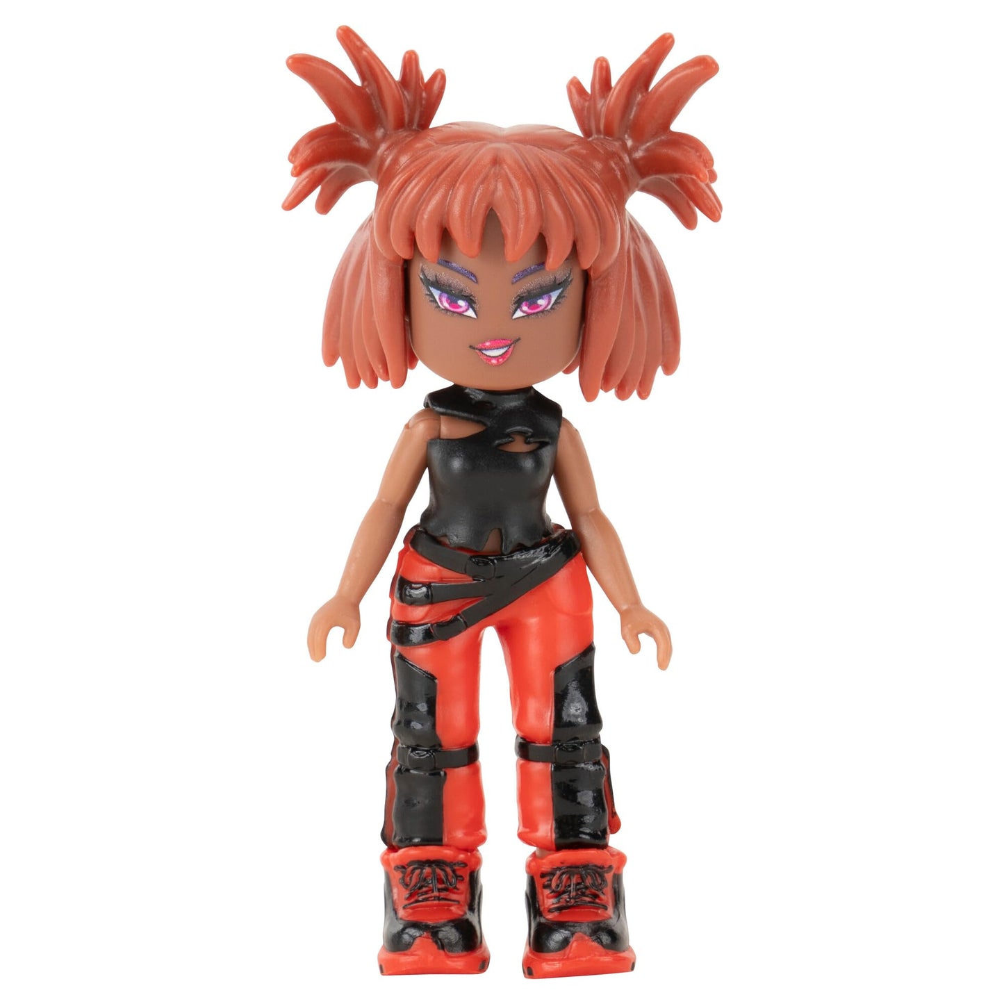 Royale High 3” Fire Fairy Fashion Doll - 1 Figure With 9 Fashion Accessories - Virtual Item Code Included - Series 1 - Ages 5+