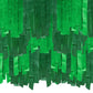 8 Rolls Crepe Paper Streamers 656ft, Pack of Deep Green and Grass Green Party Steamers Set for Party Decoration Wedding Birthday