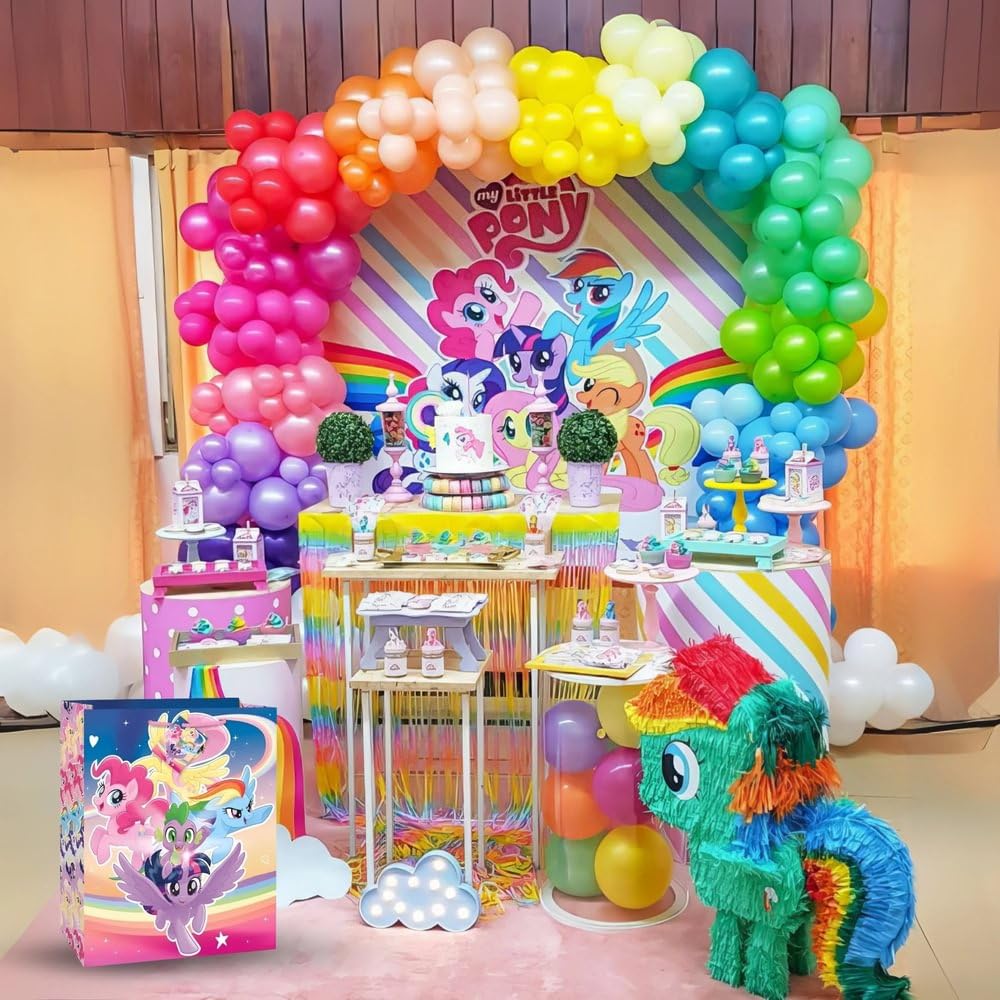 Unique My Little Pony Paper Gift Bag | 12' X 10' | 1 Pc