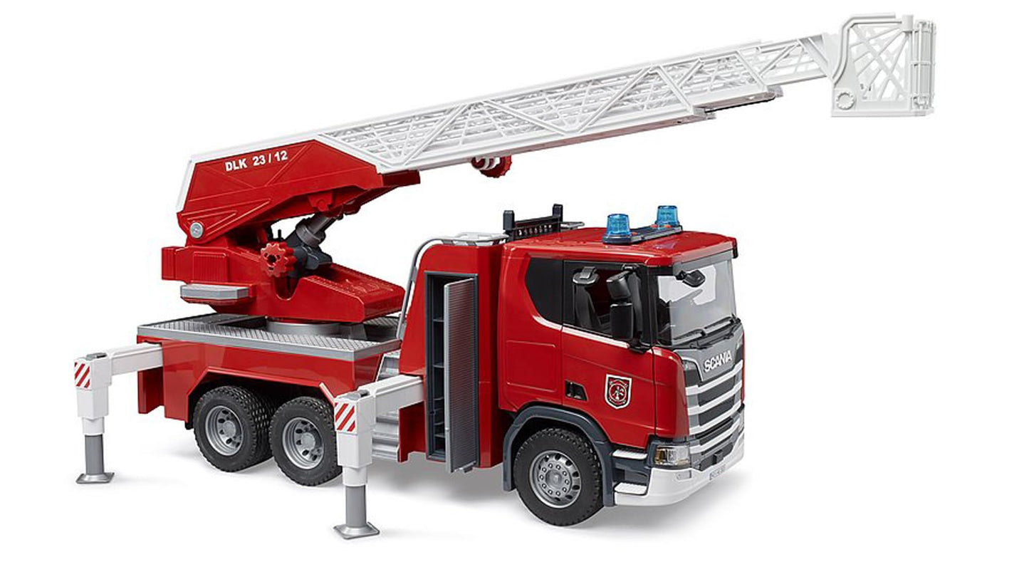Bruder - SCANIA Super 560R Fire engine w water pump and L&S module (Replaces 03590)