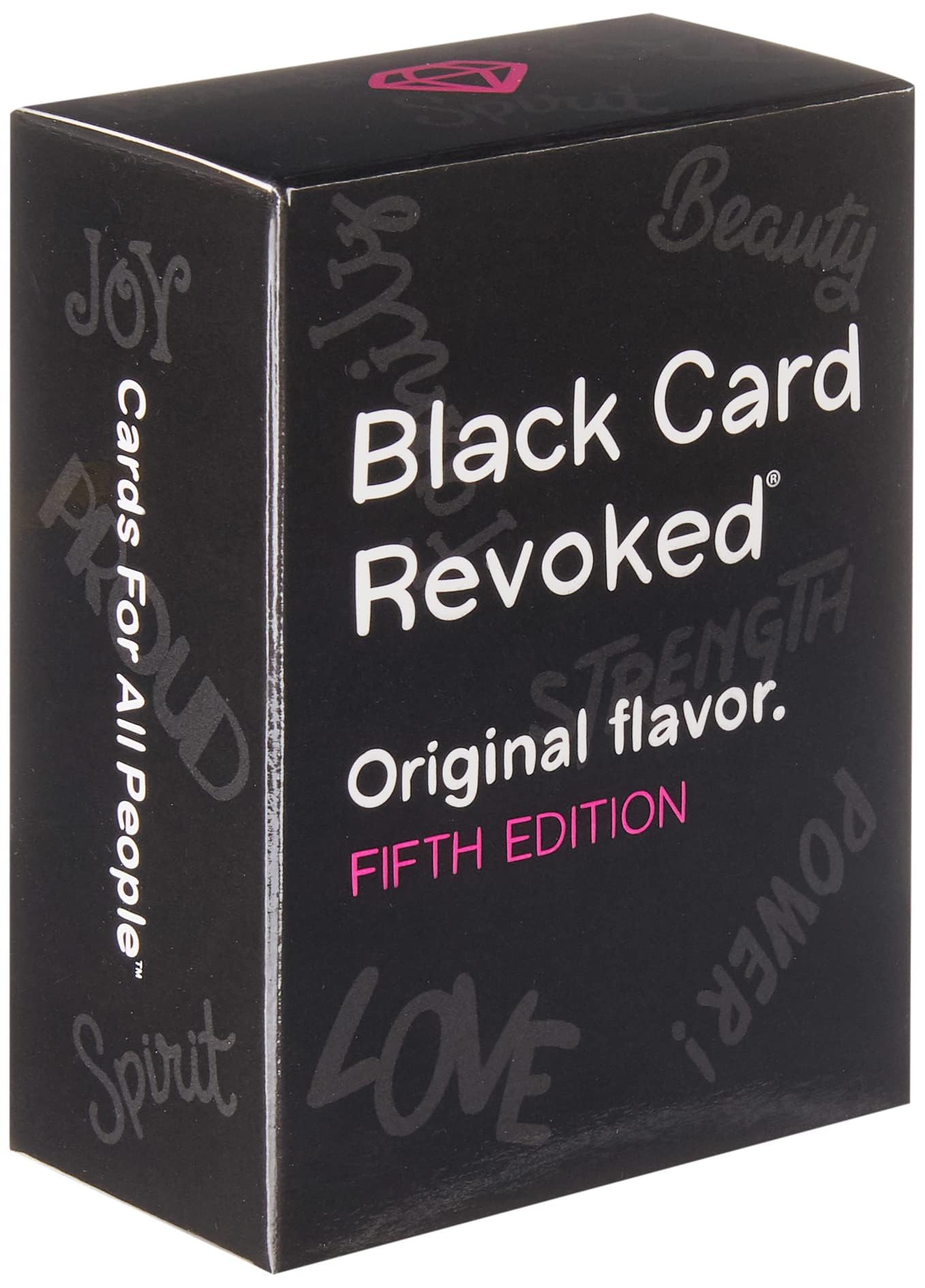 Black Card Revoked Fifth Edition - Fun Game for All Events | Black Color | Model B07ZXR31DL