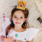 5Pcs Princess Peach Crown Accessories Kit For Girl Princess Peach Costume Set Dress Up