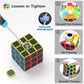 Vdealen 3X3X3 Speed Cube Set, 6 Pack Speed Cube Bulk Magic Cube Set, School Classroom Prize For Students Birthday Party Favors Stocking Stuffers Gifts For Kids Teens Adults(Carbon Fiber Sticker)