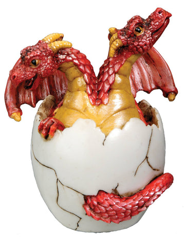 Ytc 2 Headed Dragon Hatchling Collectible Figurine Statue Sculpture Figure