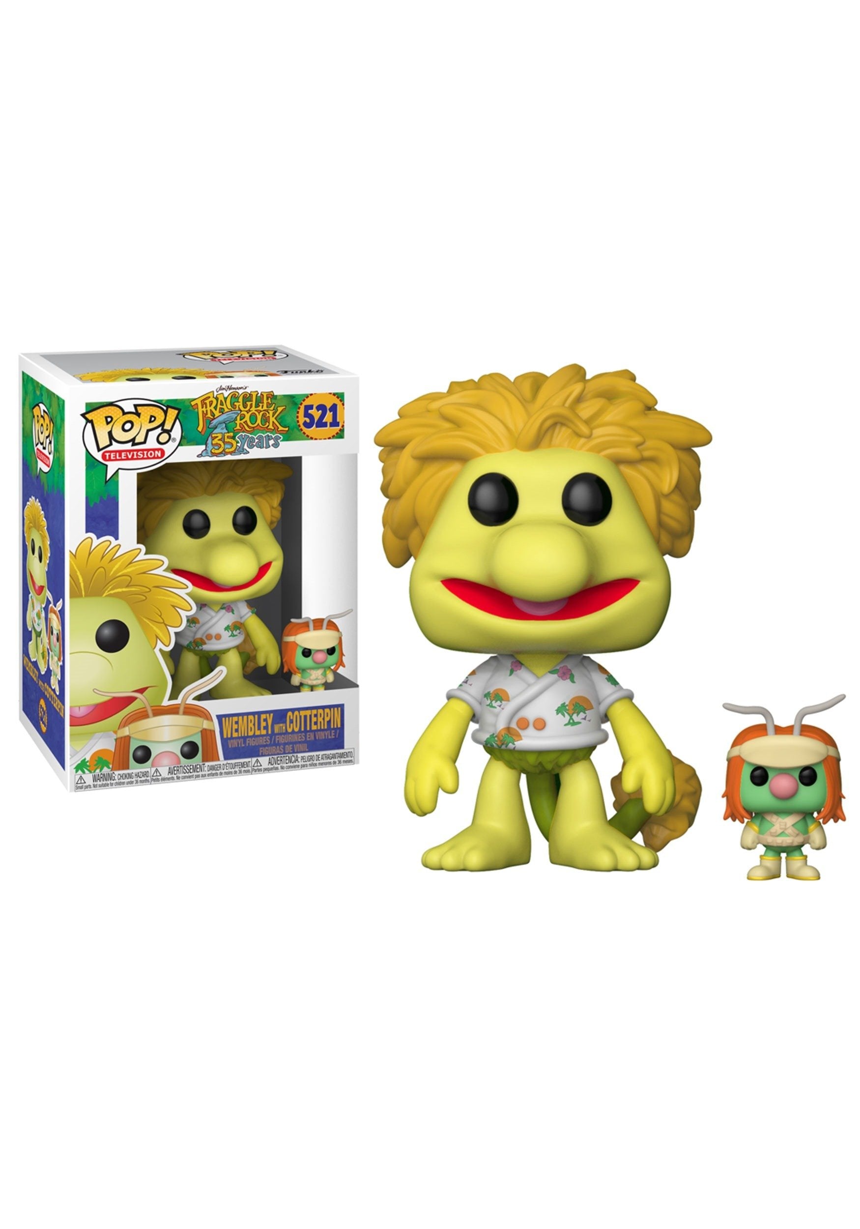 Funko Pop! Television: Fraggle Rock - Wembley With Doozer Collectible Toy