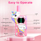 Unicorn Kids Walkie Talkies,Toys For 3-12 Year Old Boys Girls,3 Channels 2 Way Radio Toy, 2 Miles Range For Outdoor, Camping, Hi