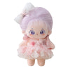 CALEMBOU Plush Doll - 20cm Cute Cotton Skeleton Anime Plush Toy, Kawaii Gift with Dress Up Clothes (Doll&Clothes-Xingfu-B)